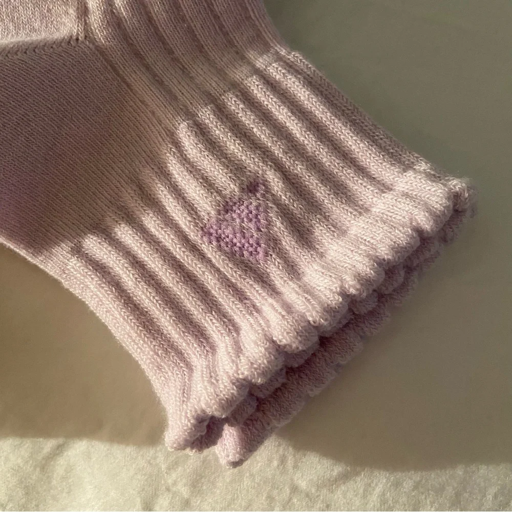 Adidas 3-Pack Women's Crew Socks in Lavender, Navy & Grey